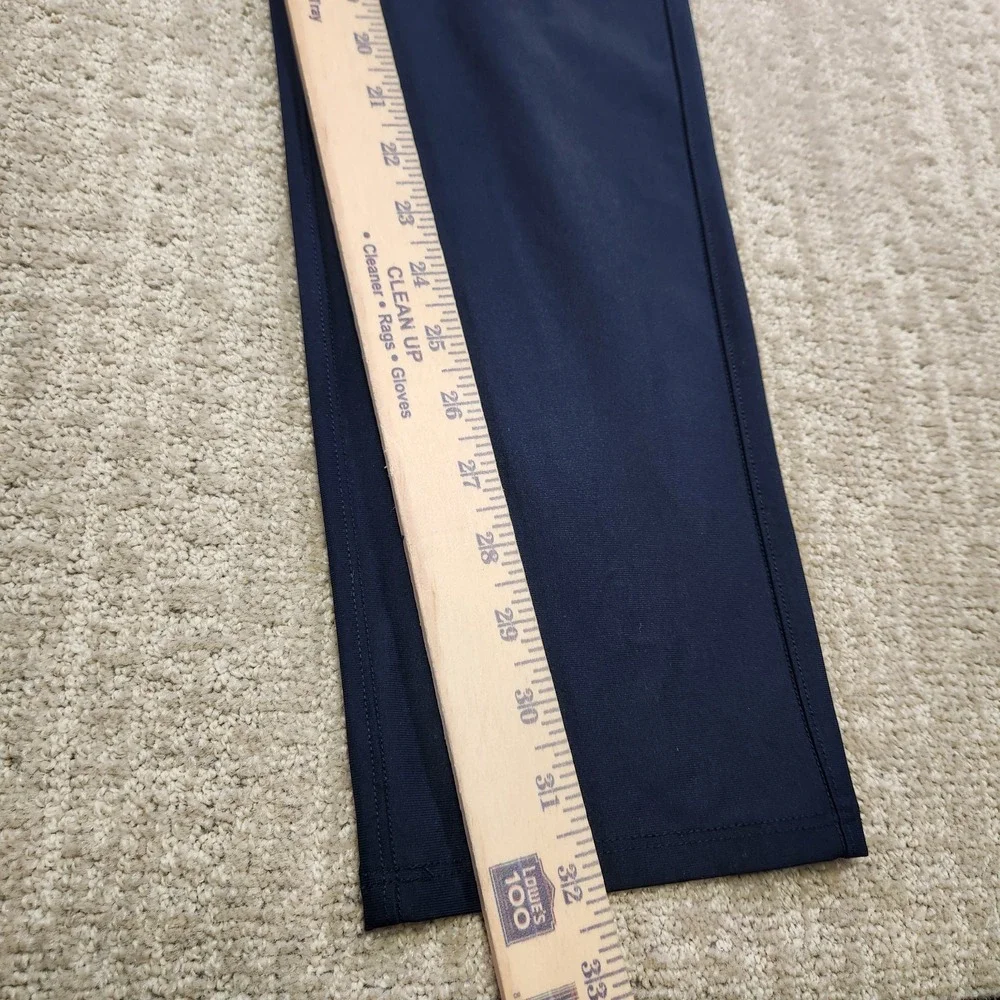 Vuori Pants Men 30x32 Meta Athletic Slim Fit Navy Blue Quick Dry Athleisure V430
